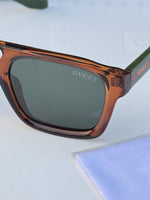 Gucci 4951 brown green