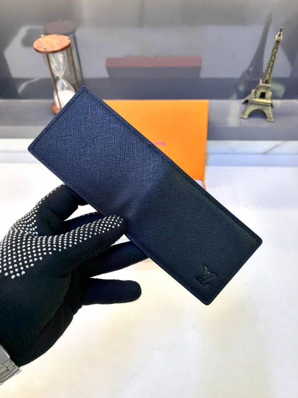 Louis Vuitton 2 Wallet Black Premium Quality Fa 707