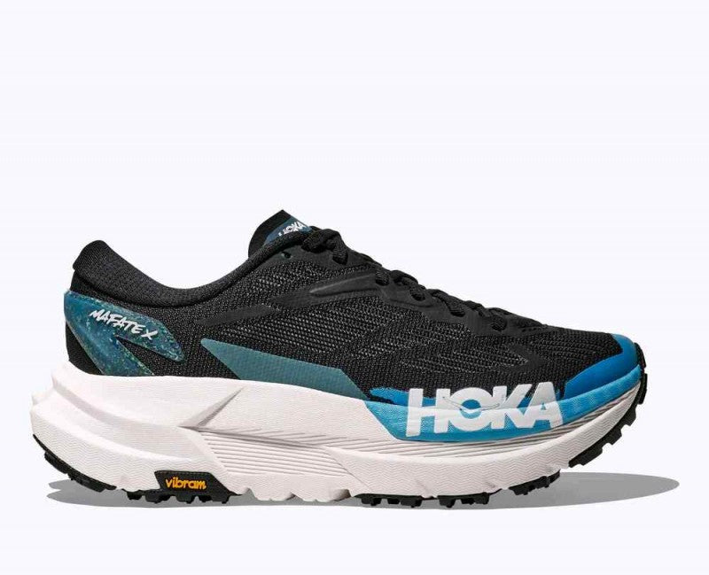 Hoka Mafate X Trail Runners Black Skyward Blue