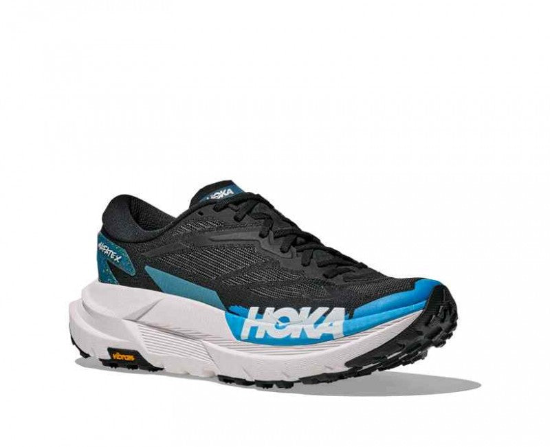 Hoka Mafate X Trail Runners Black Skyward Blue
