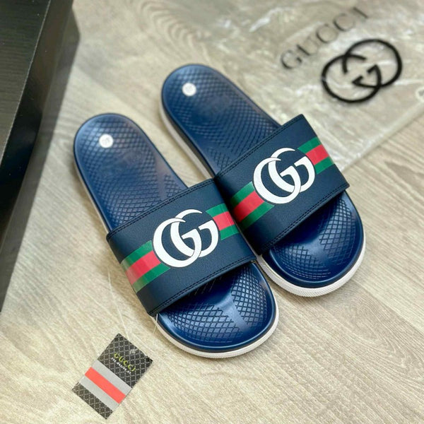 Gucci GG Soft Comfort Premium Blue Flip Flop