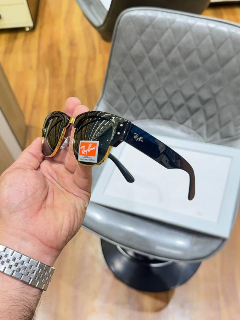 Ray-Ban 316 mega club master black gold