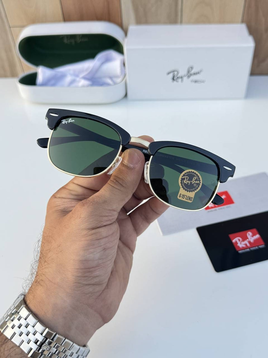 Rey ban 3016 green gold
