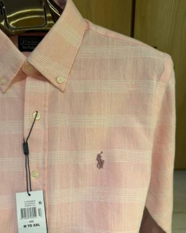 Ralph L-AUREN P-OLO IMPORTED STORE ARTICLE SHIRT PINK