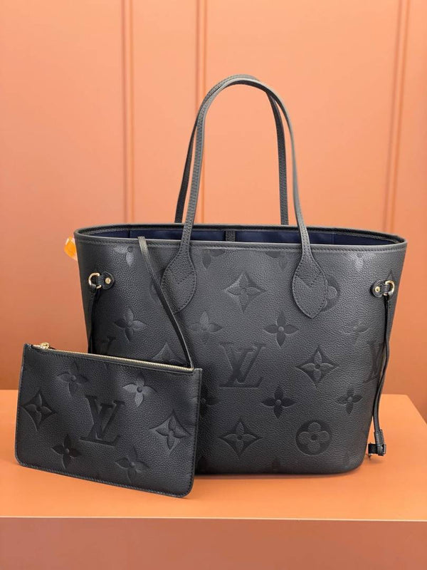 Louis Vuitton Neverful Black With origina Double Box