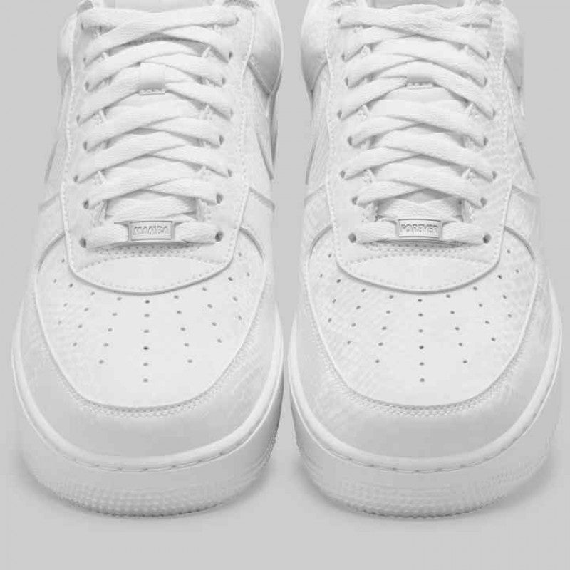 Nike Airforce 1 x Kobe Bryant white snake skin