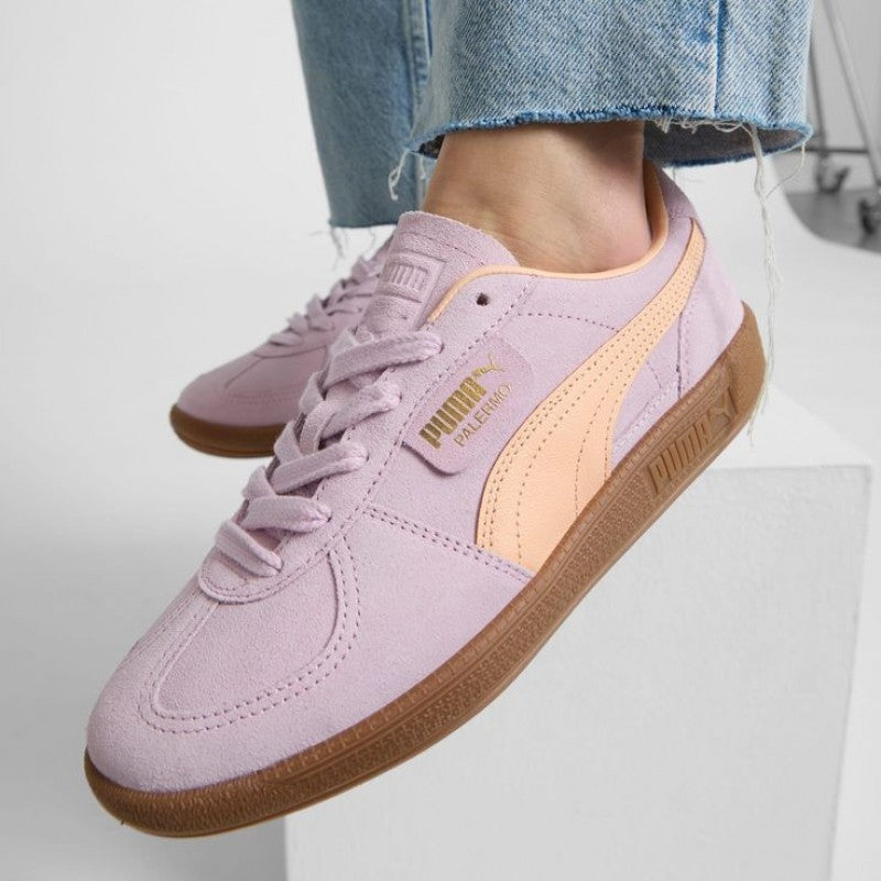 Pummaaa palermo sneakers in pink orange