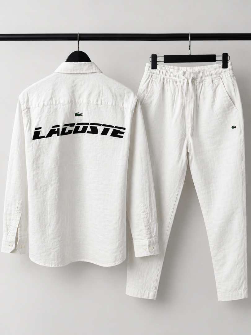 Lacoste Premium Linen Cord set 3044