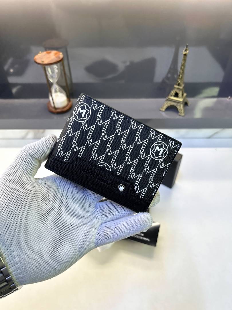 Mont_Blanc Black Premium Quality Wallet Fa 975