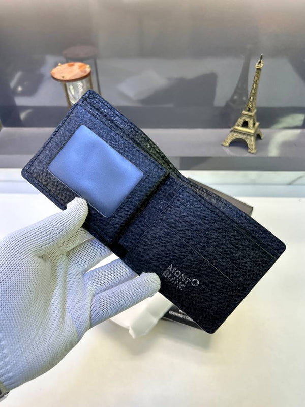 Mont_Blanc Black Premium Quality Wallet Fa 975