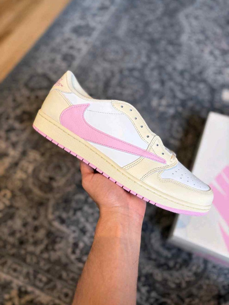Travis Scott X Air Jordan 1 Low OG Shy Pink Semi Ua 760