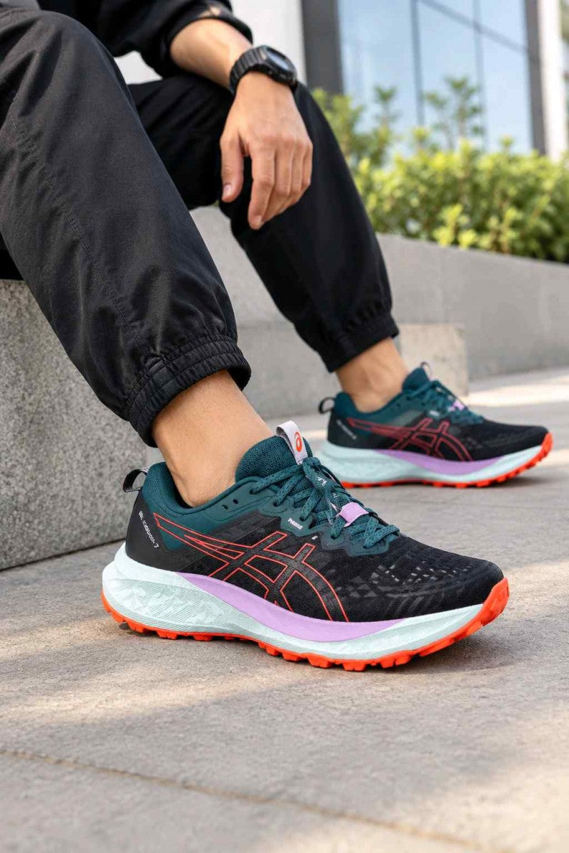Asics Gel Trabuco 13 Trail Black Orange 2649