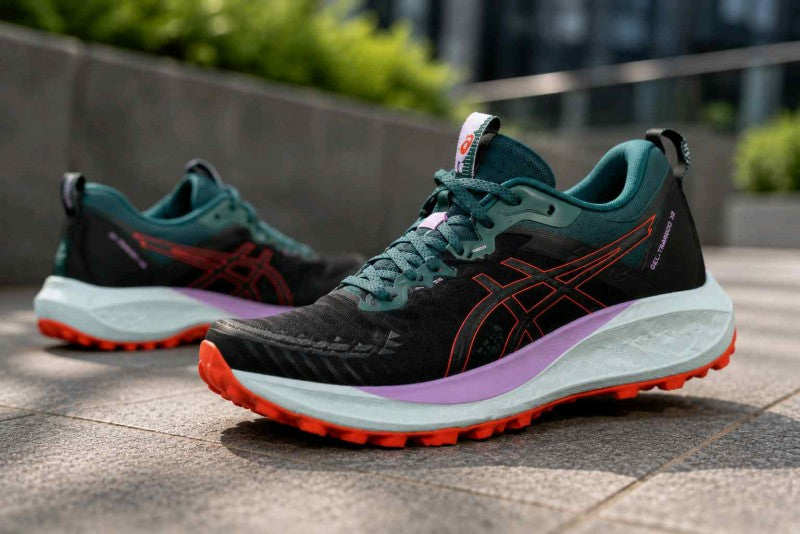 Asics Gel Trabuco 13 Trail Black Orange 2649