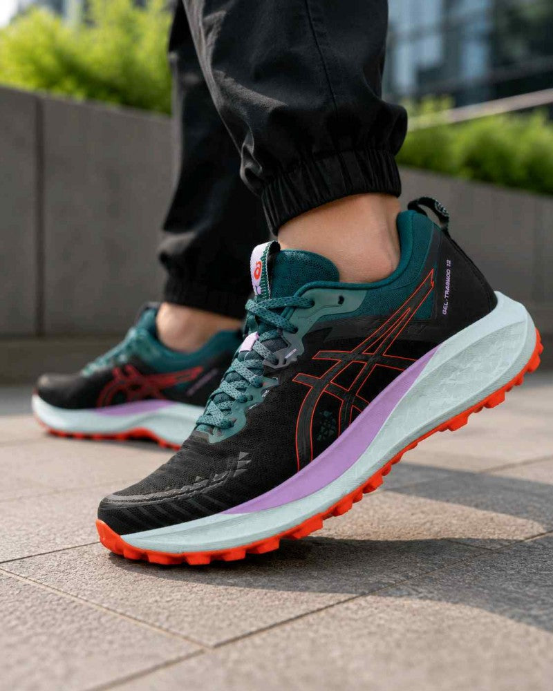 Asics Gel Trabuco 13 Trail Black Orange 2649