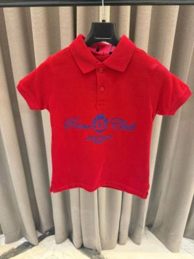 Rare Rebbit imported kids Polo t-shirt Red