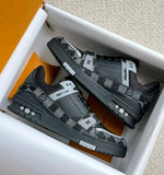 Louis Vuitton Trainer Black Grey