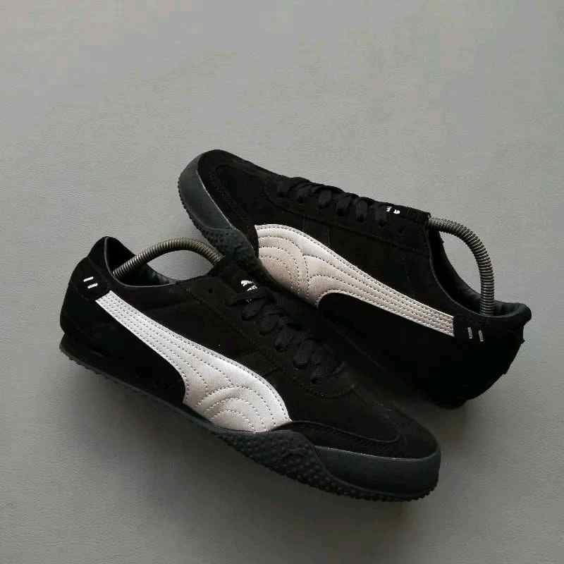 Puma Bella UT Leather Black Silver