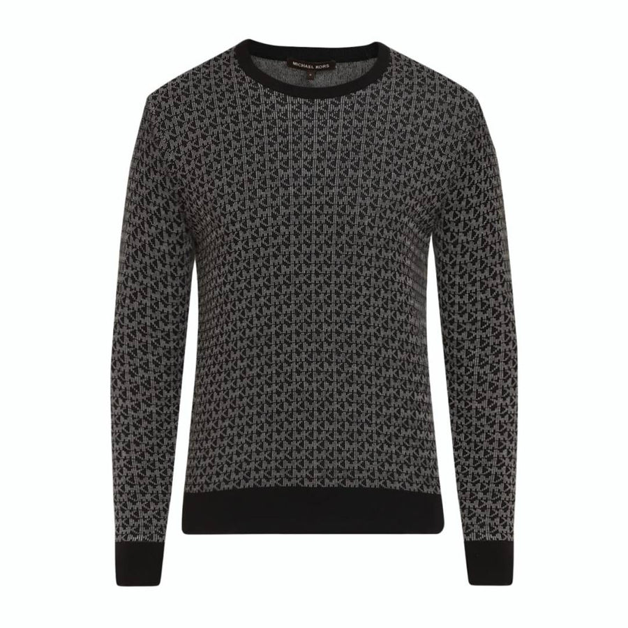 Michael KORS IMPORTED SWEATERS BLACK AND GREY