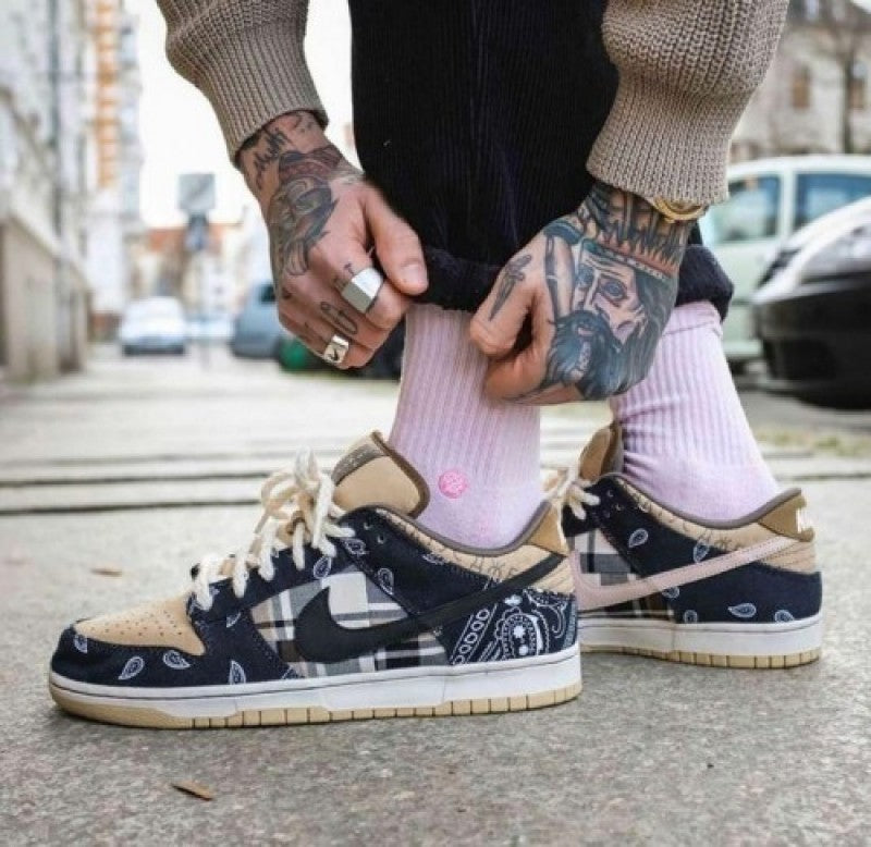 Nike Sb Dunk Low Travis Scott Bandana Semi UA