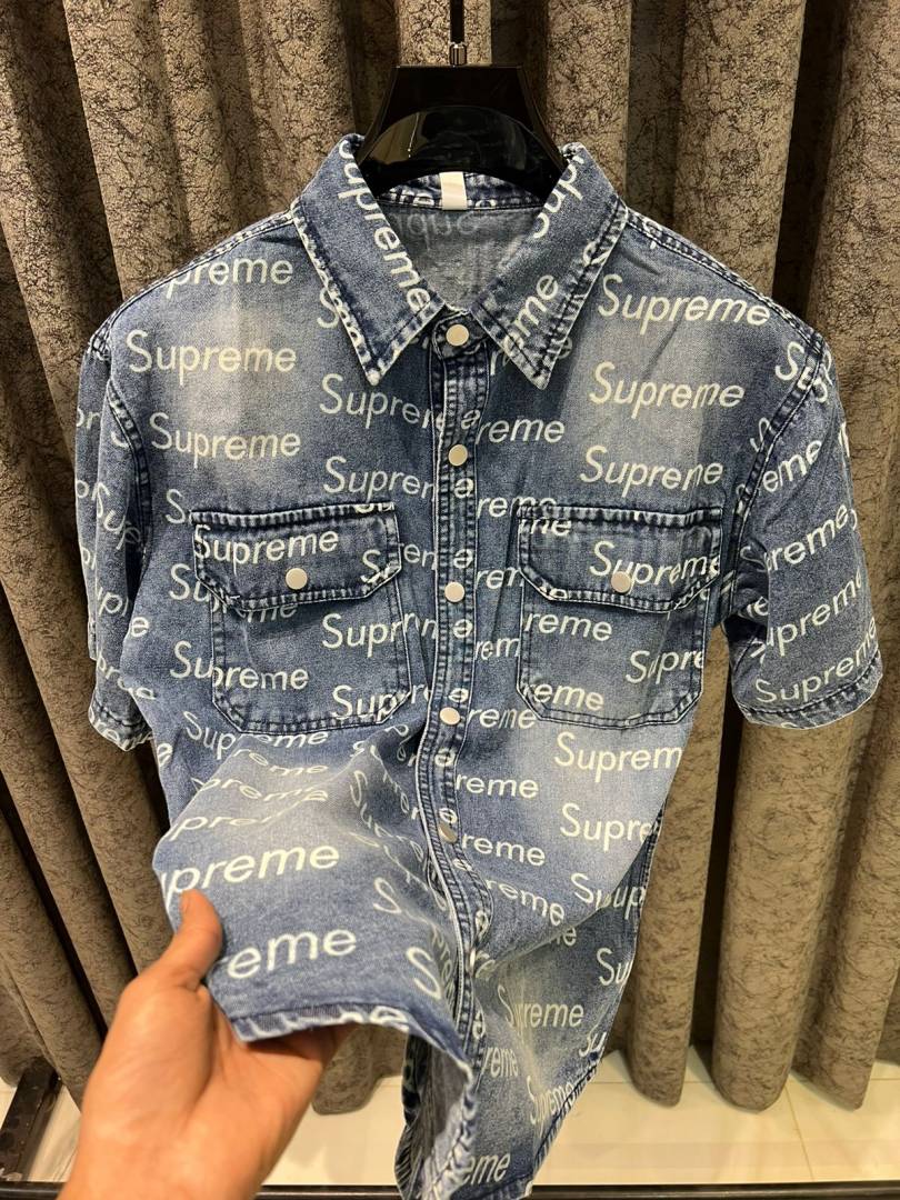 superd-ry IMPORTED STORE ARTICLE DENIM SHIRT