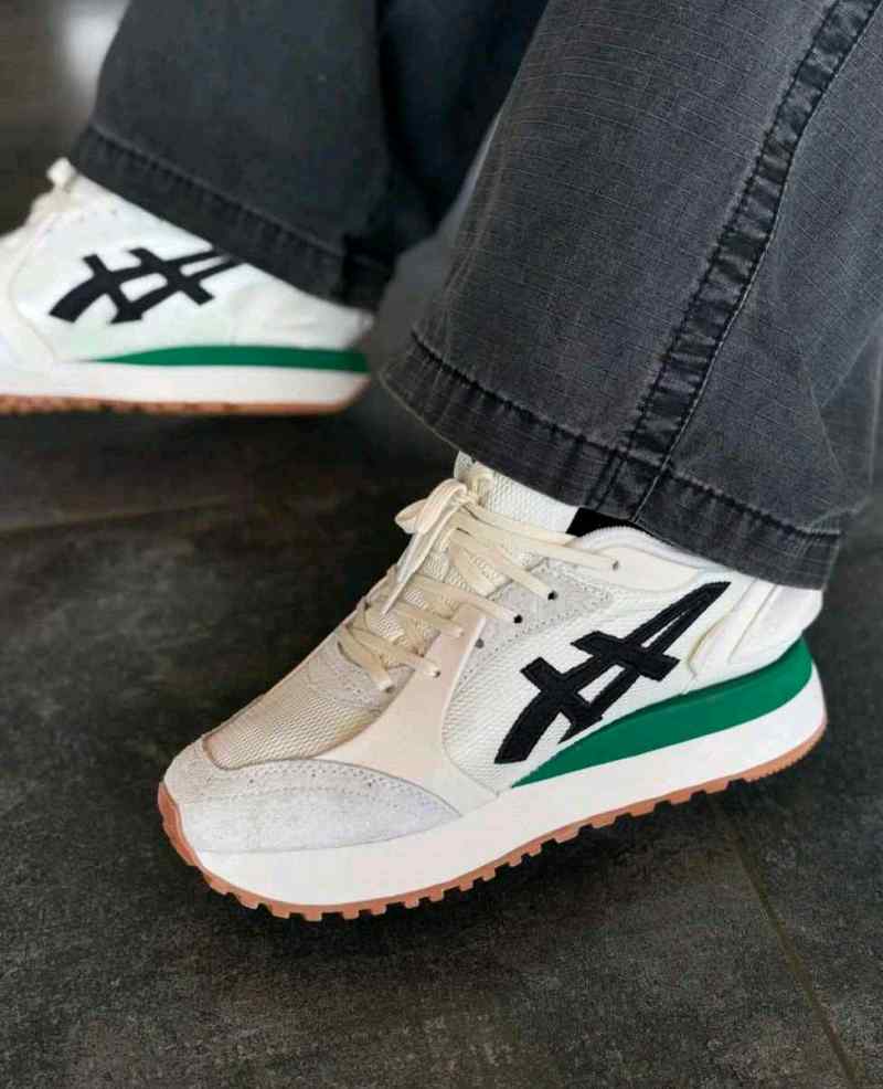 Onitsuka Tiger moage cream black