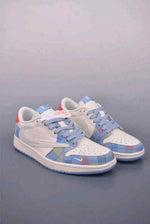 Nike AIR JORDAN RETRO 1 LOW X TRAVIS SCOTT FRAGMENT DESIGN LOIUS VUTTON