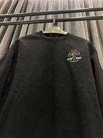 CHROME HEARTS IMPORTED SWEATSHIRT STORE ARTICLE BLACK AND GREY