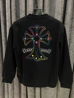 CHROME HEARTS IMPORTED SWEATSHIRT STORE ARTICLE BLACK AND GREY