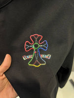 CHROME HEARTS IMPORTED SWEATSHIRT STORE ARTICLE BLACK AND GREY