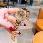 Michael Kors Parker Pave Gold