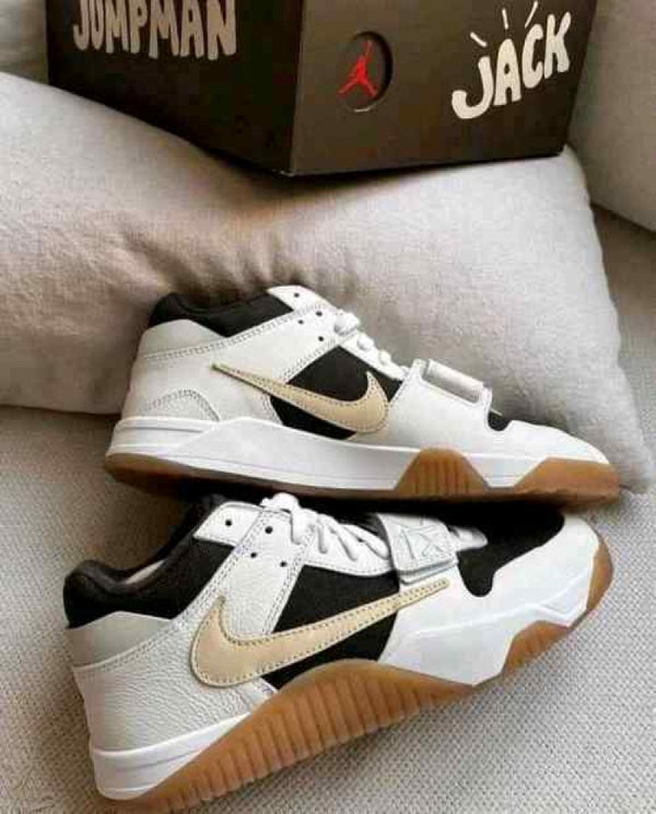 Travis Scott X Jordan Jumpman Jack Trainer Sail semi UA QUALITY
