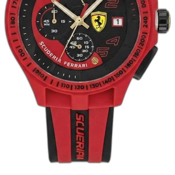 Ferrari Scuderia Red Black Dial