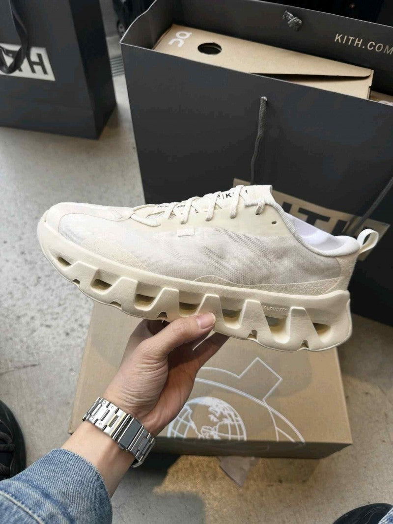 On Running Cloud X Kith K-Tech 1 Tofu Cream 1286