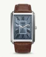 Fossil_il Carraway FS6078 Brown sky Blue Dial