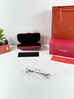 Cartier 1054 Silver Day Night Color Changing Glass