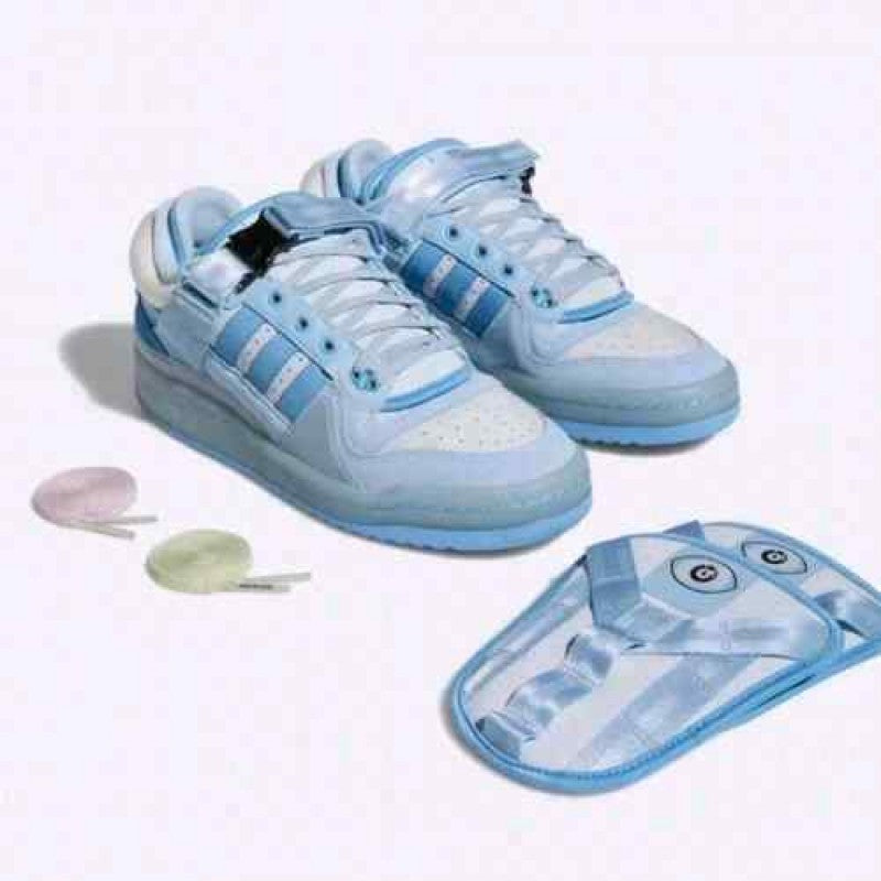 Adidas Fourm Bad Bunny TINT BLUE