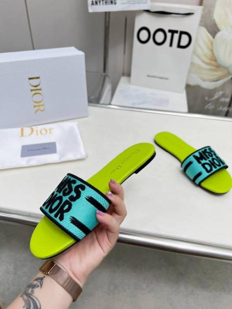 Dior_Miss_Diyor_Dway_Flats_For_Woman_With_Original_Box_And_Carry_Bag