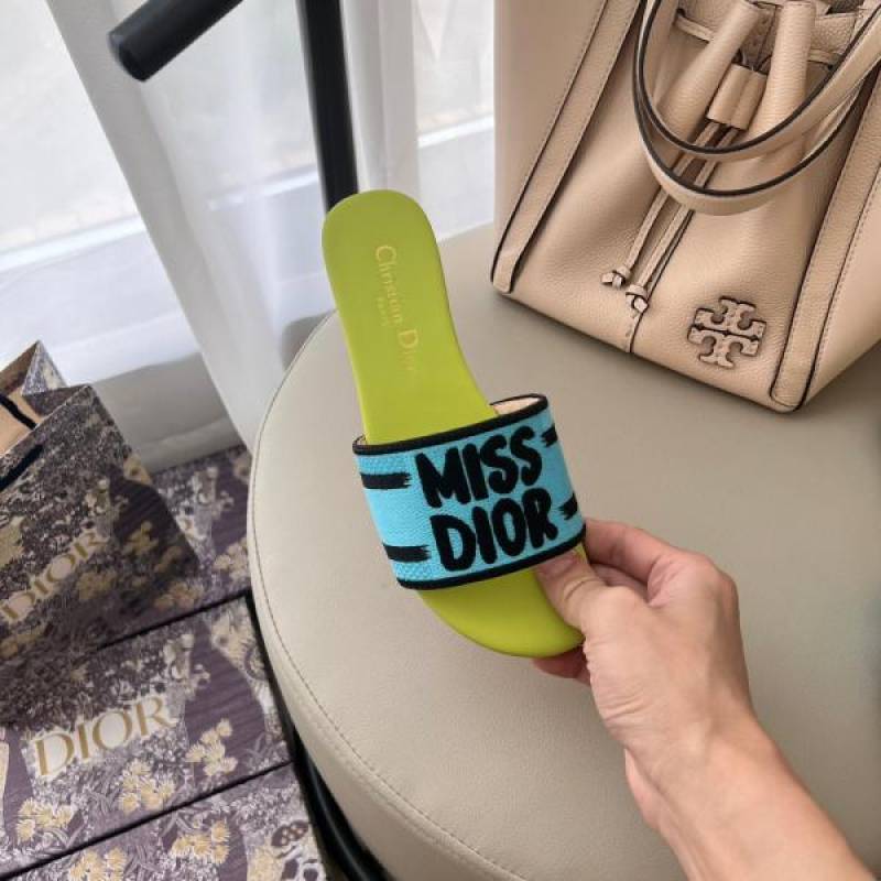 Dior_Miss_Diyor_Dway_Flats_For_Woman_With_Original_Box_And_Carry_Bag