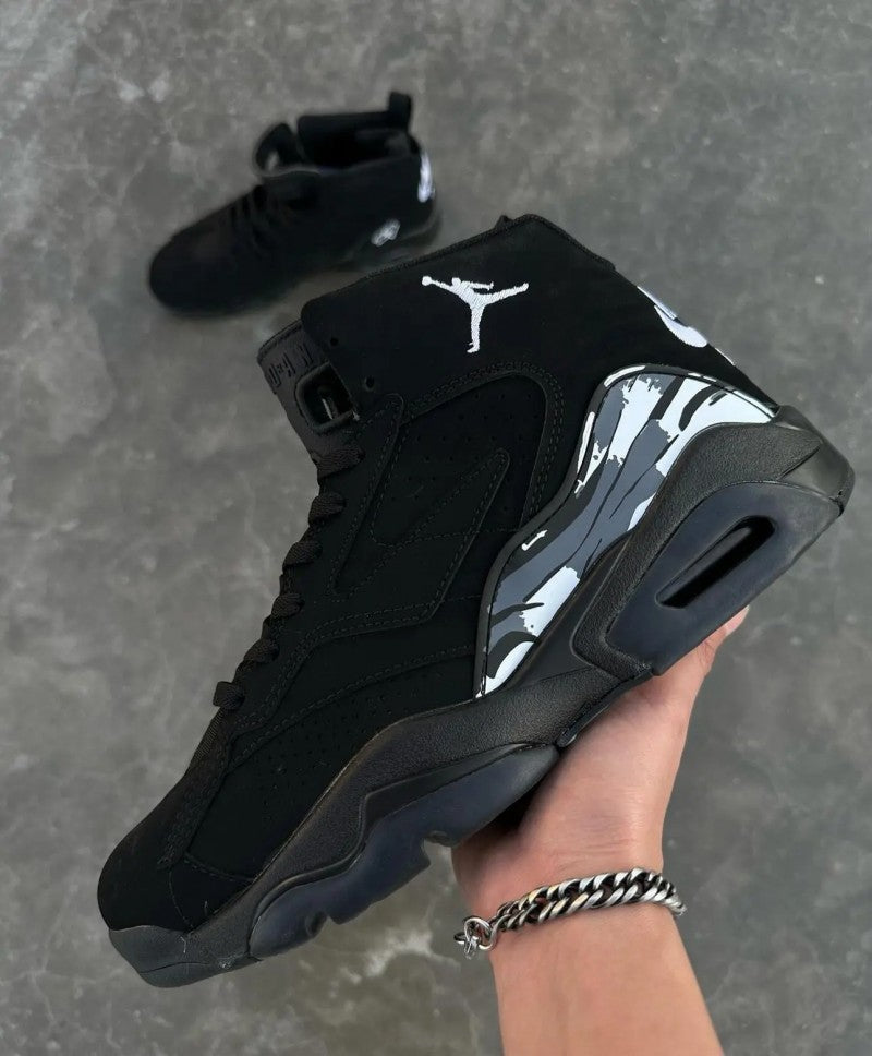 Nike Jordan Retro 6 Jumpman MVP Black #116