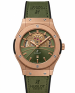 Hublot Big Bang Tourbillon Green Leather
