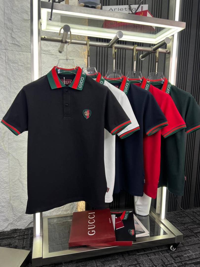 GUCCXI IMPORTED STORE ARTICLE POLO T SHIRT