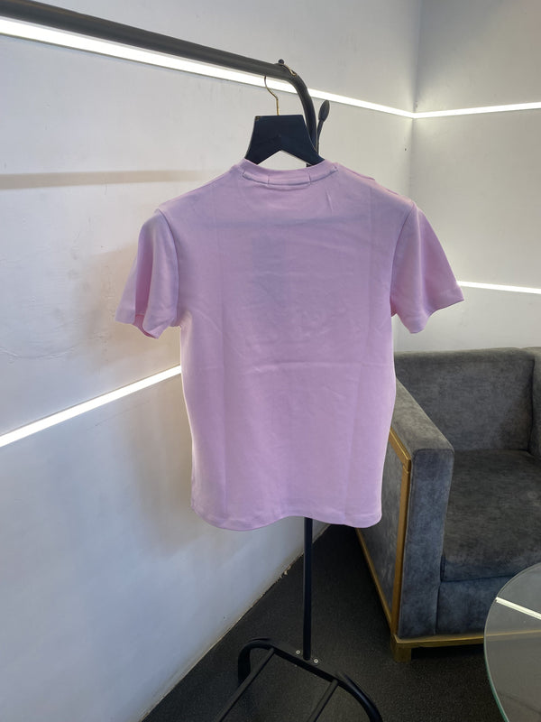 Calvin kline imported round neck tshirt pink sale