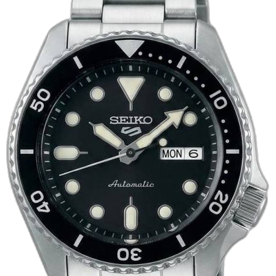 Seiko 5 Sports Automatic silver Black