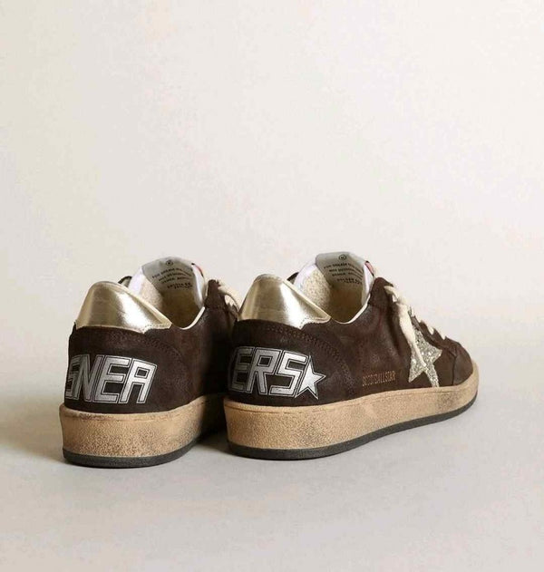 Golden Goose Ball Star Brown Beige