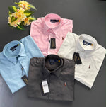Ralph LAUREN P-OLO IMPORTED STORE ARTICLE SHIRT LINEN FABRIC