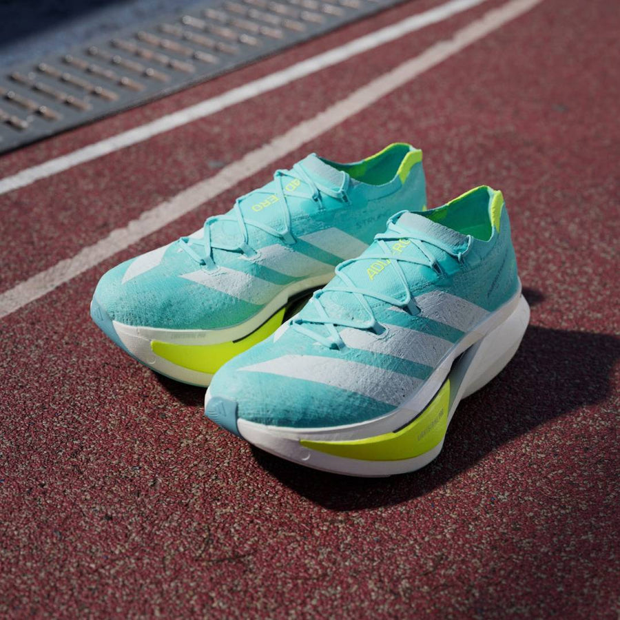 Adidas Adizero Prime X3 Strung Sky running shoe