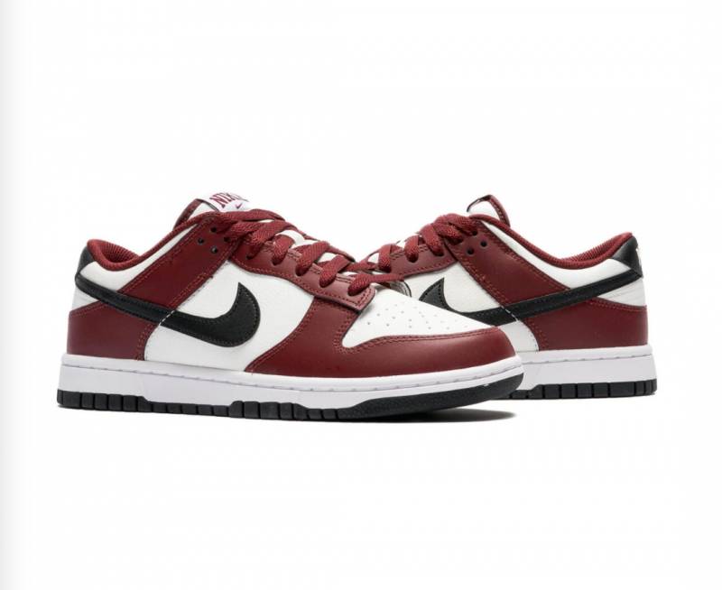 The Nikke Dunk Low Dark Team Red