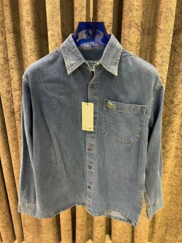 Lacoste IMPORTED STORE ARTICLE DENIM SHIRT