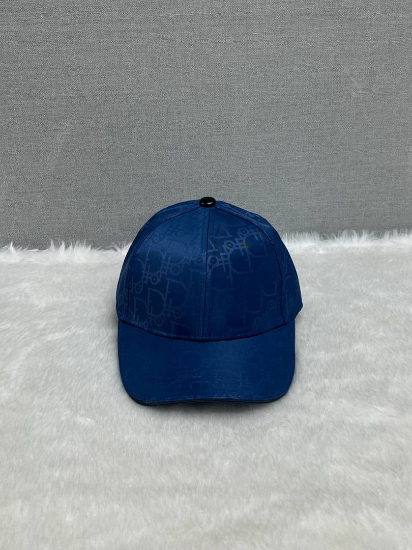 Dior_Blue_Monogram_All_Over_Premium_Unisex_Cap_With_Safety_Box