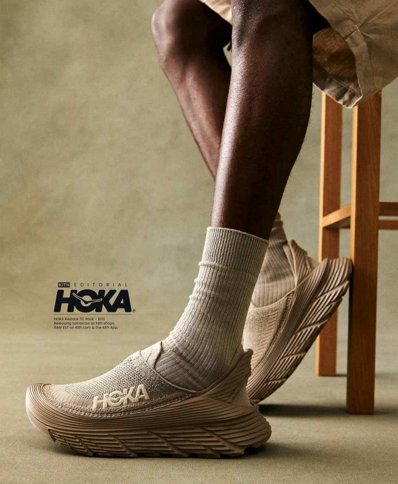 Hoka Restore TC Dune Oxford Tan
